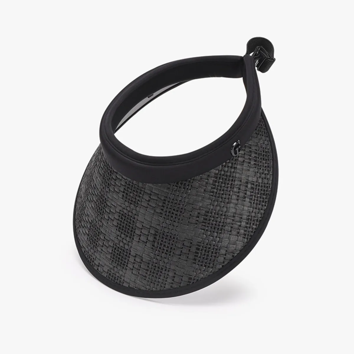 Solid Adjustable Weave Visor sold by Charming Charlie product image thumbnail 4