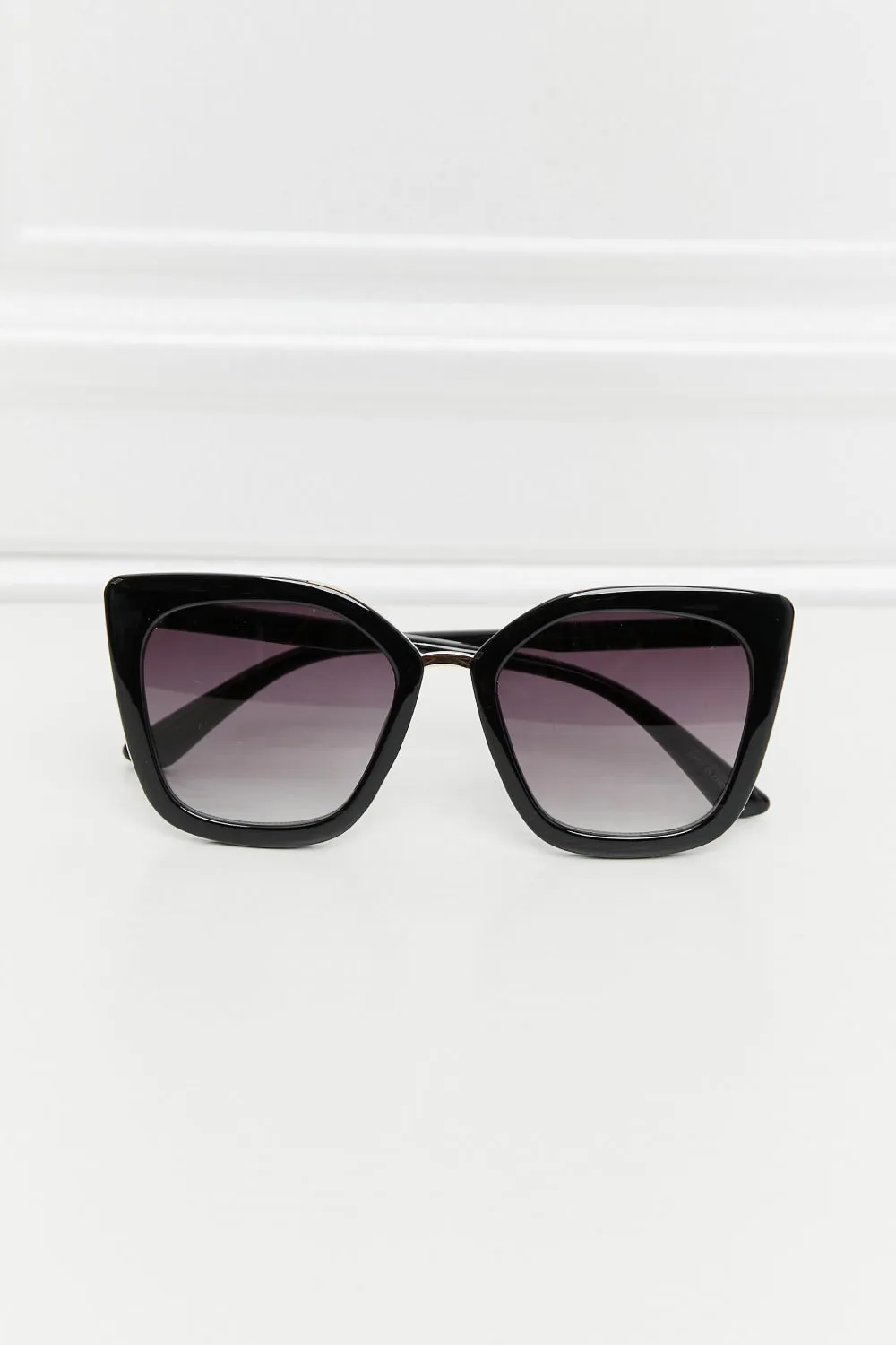 Cat Eye Full Rim Polycarbonate Sunglasses sold by Charming Charlie product image thumbnail 5