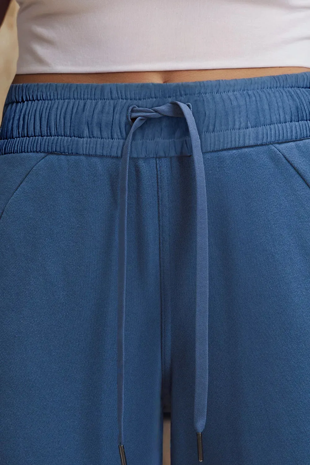 Drawstring Wide Leg Active Pants sold by Charming Charlie product image thumbnail 3