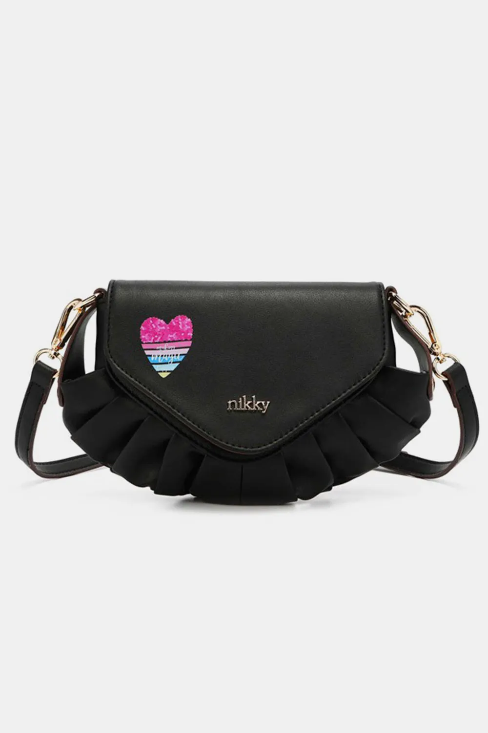 Nicole Lee USA Graphic Crossbody Bag sold by Charming Charlie
