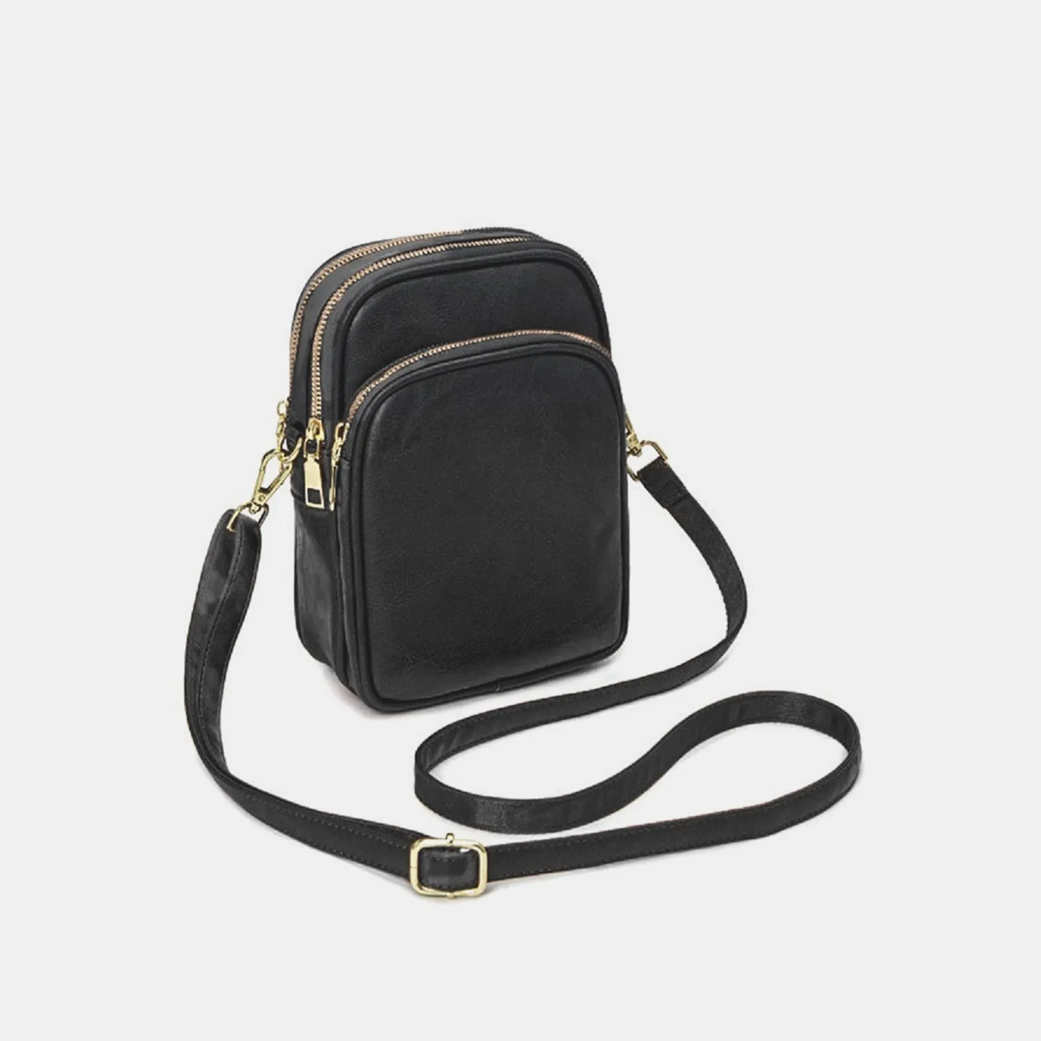 Zenana PU Leather Sling Bag sold by Charming Charlie product image thumbnail 2