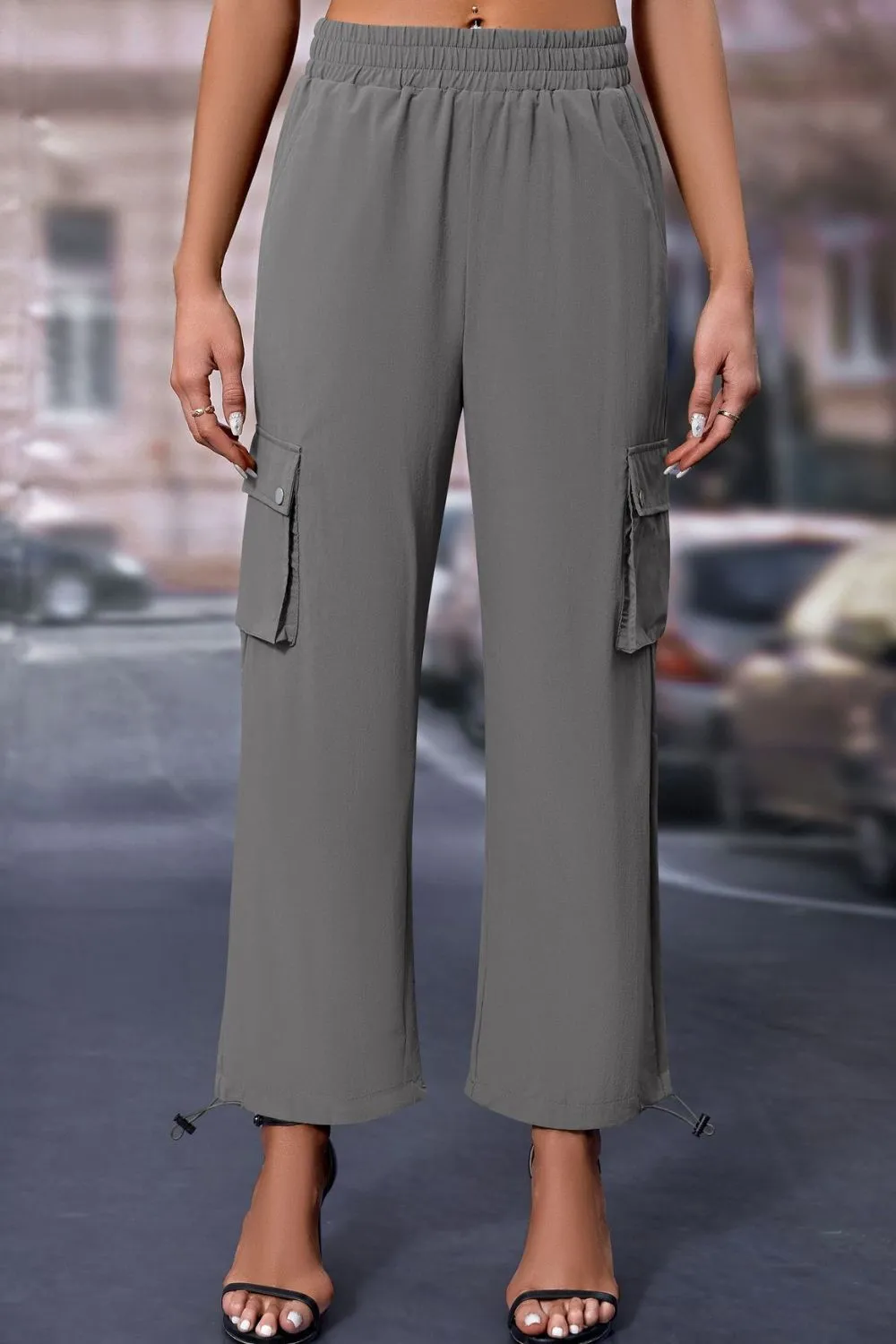 Elastic Waist Pants with Pockets sold by Charming Charlie product image thumbnail 3