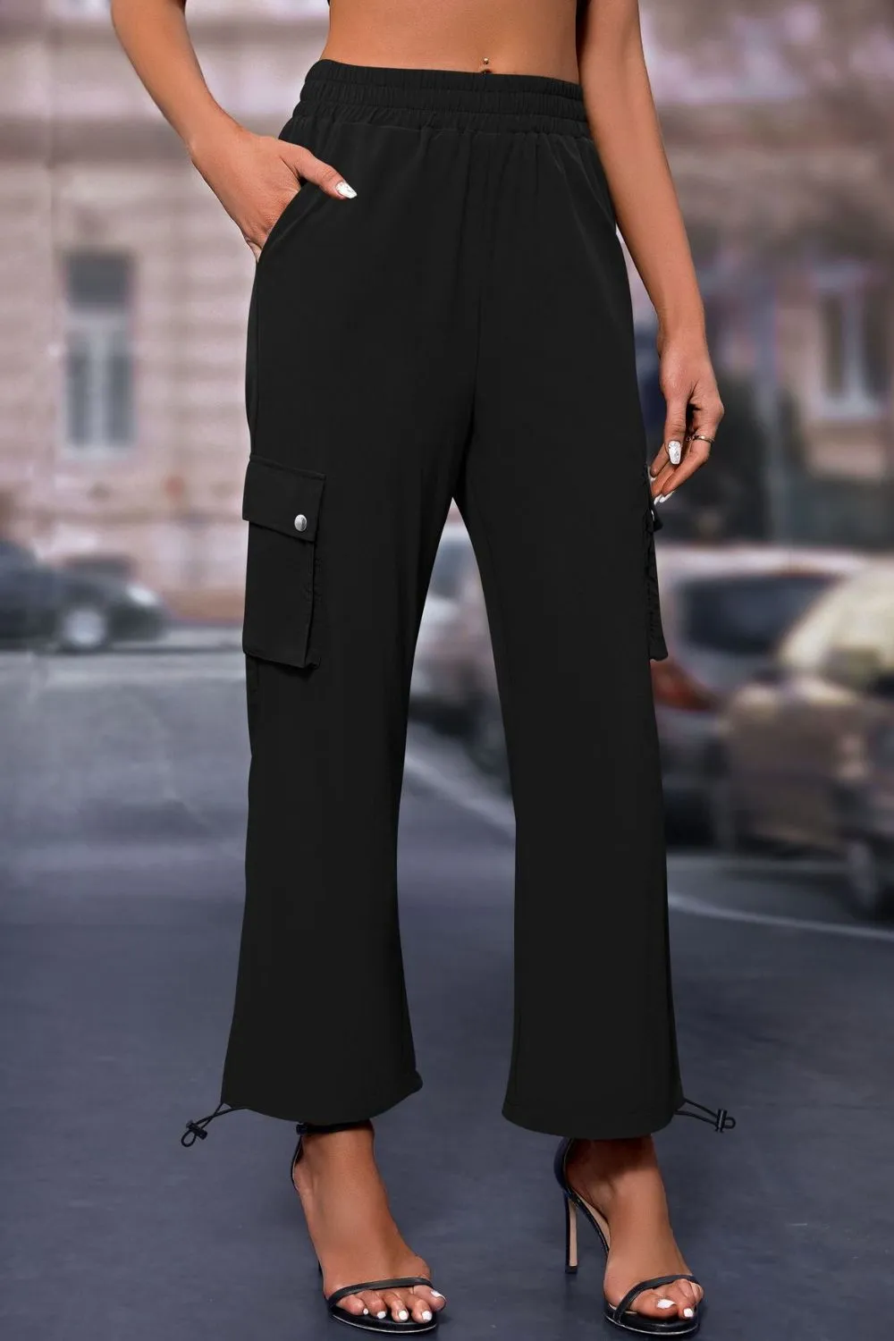 Elastic Waist Pants with Pockets sold by Charming Charlie product image thumbnail 5