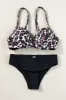 Leopard Sweetheart Neck Bikini Set sold by Charming Charlie