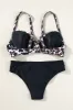 Leopard Sweetheart Neck Bikini Set sold by Charming Charlie