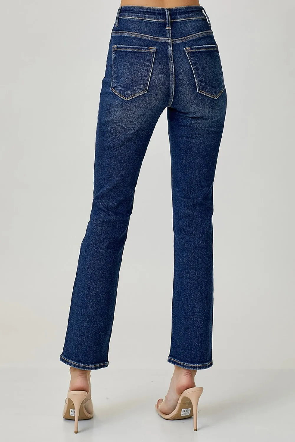 RISEN Full Size High Waist Straight Jeans sold by Charming Charlie product image thumbnail 2
