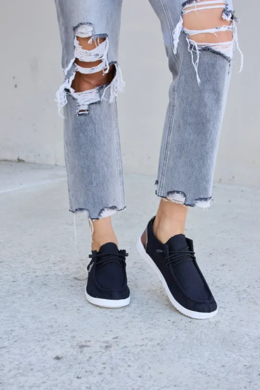 Forever Link Star Lace-Up Flat Sneakers sold by Charming Charlie