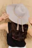 Fame Keep Me Close Straw Braided Rope Strap Fedora Hat sold by Charming Charlie