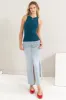 HYFVE Ribbed Round Neck Tank sold by Charming Charlie