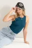 HYFVE Ribbed Round Neck Tank sold by Charming Charlie