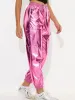 Drawstring Pocketed Elastic Waist Pants sold by Charming Charlie