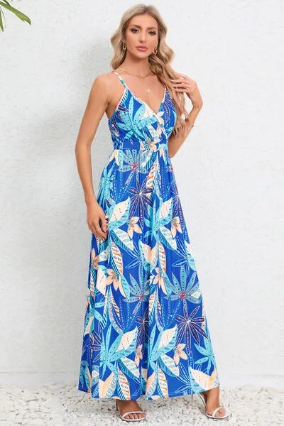Printed Surplice Maxi Cami Dress sold by Charming Charlie product image thumbnail 5