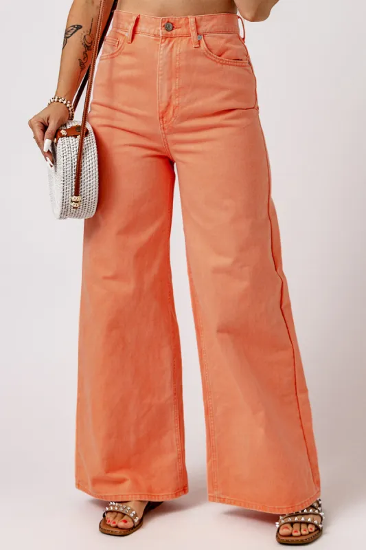 Wide Leg High Waist Jeans sold by Charming Charlie