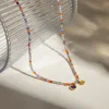 Stainless Steel Glass Stone Necklace sold by Charming Charlie