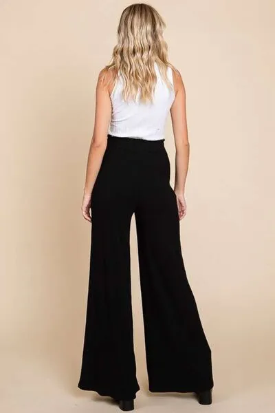 Culture Code Full Size High Waist Wide Leg Pants sold by Charming Charlie product image thumbnail 3