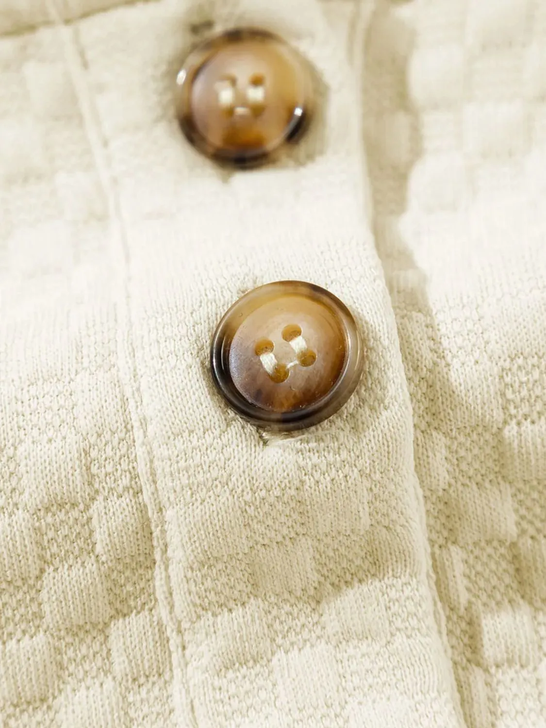 Drawstring Half Button Long Sleeve Hoodie sold by Charming Charlie product image thumbnail 5