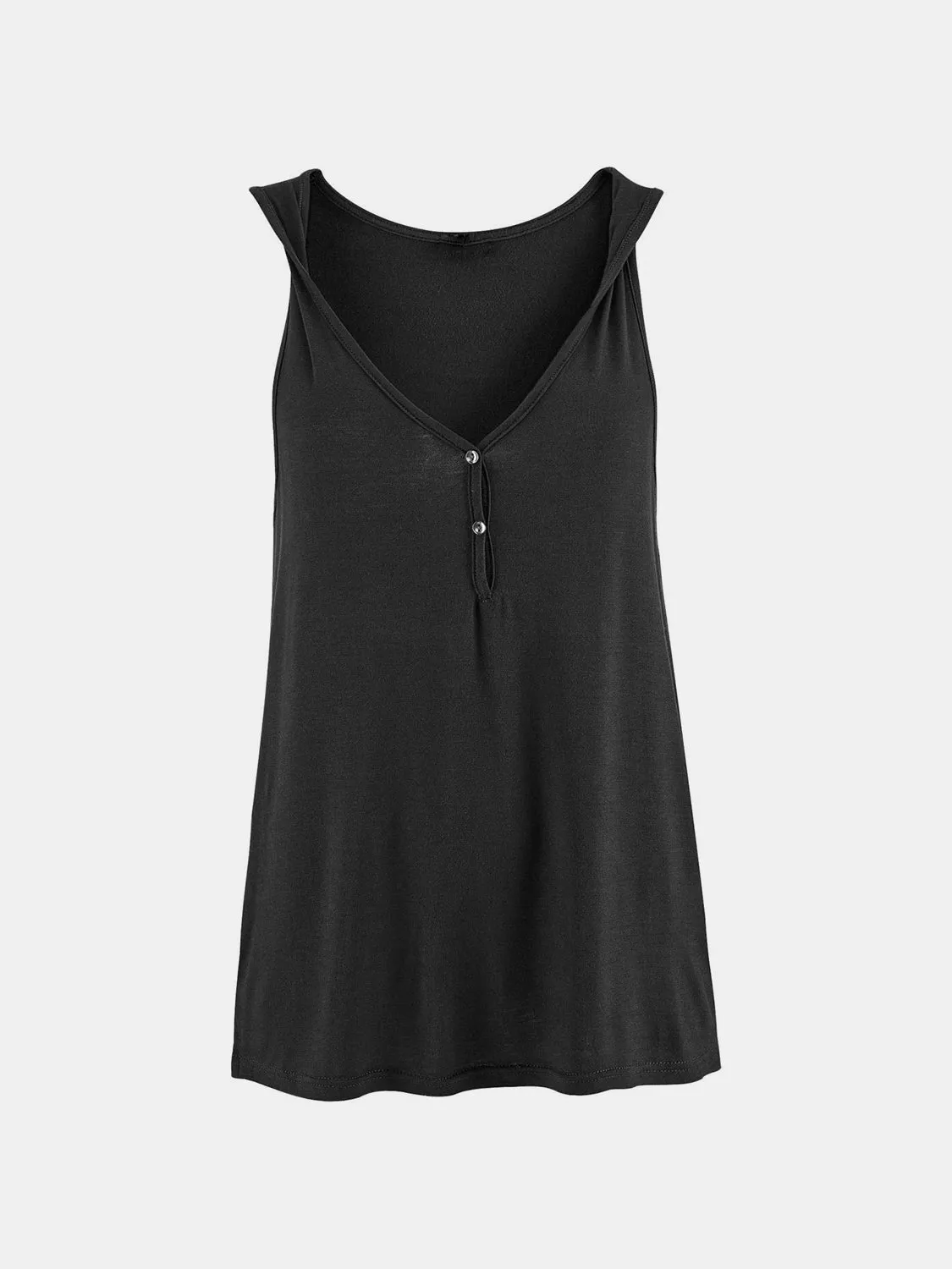 V-Neck Wide Strap Tank sold by Charming Charlie product image thumbnail 5