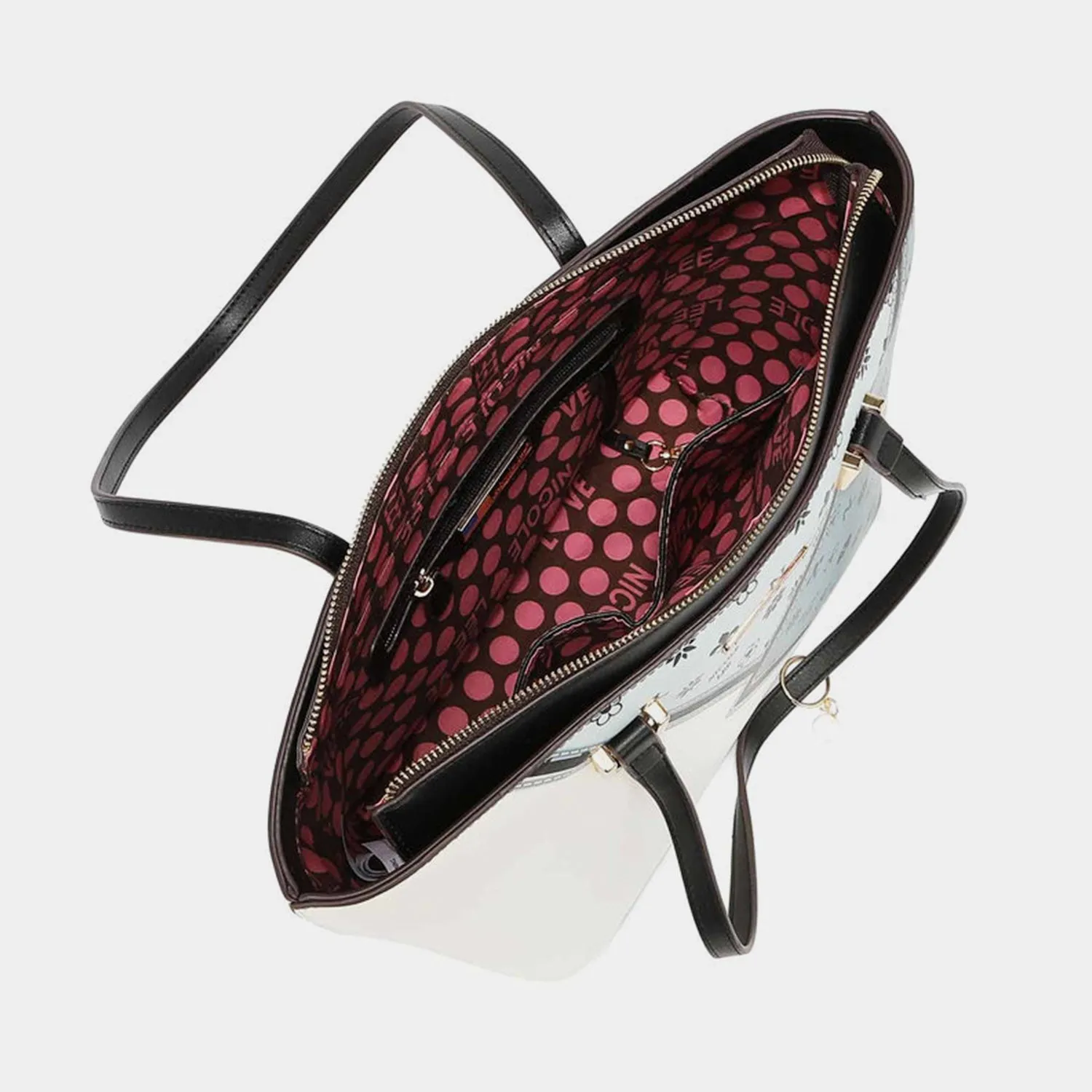 Nicole Lee USA 3-Piece Color Block Handbag Set sold by Charming Charlie product image thumbnail 5