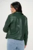 Coalition LA Zip Up Biker Jacket with Belt sold by Charming Charlie