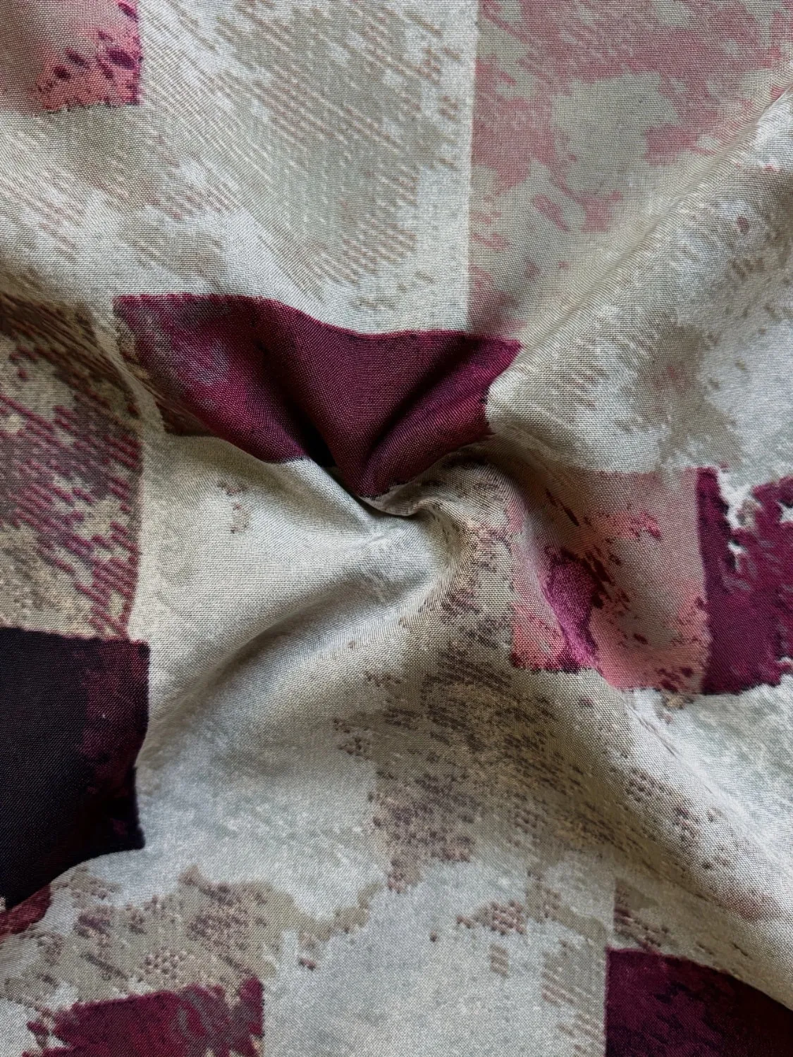 Printed Notched Short Sleeve Blouse sold by Charming Charlie product image thumbnail 3