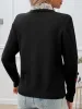 Lace Detail Heart Long Sleeve Sweater sold by Charming Charlie