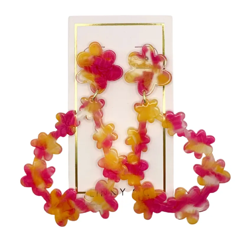 Bianca - Pink Tangerine sold by Charming Charlie