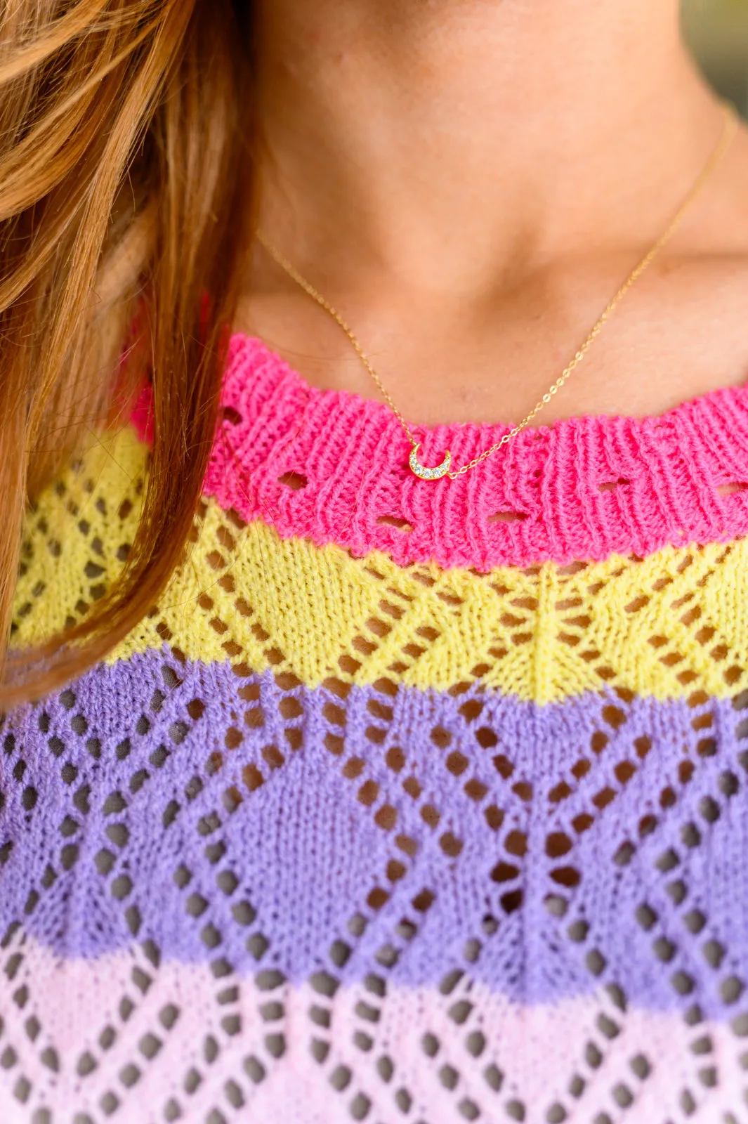 Over the Moon Necklace sold by Charming Charlie product image thumbnail 2