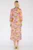 Celeste Full Size Floral Midi Dress with Bow Tied sold by Charming Charlie