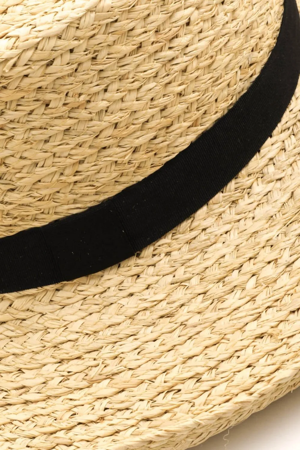 Fame Wide Brim Straw Weave Hat sold by Charming Charlie product image thumbnail 3
