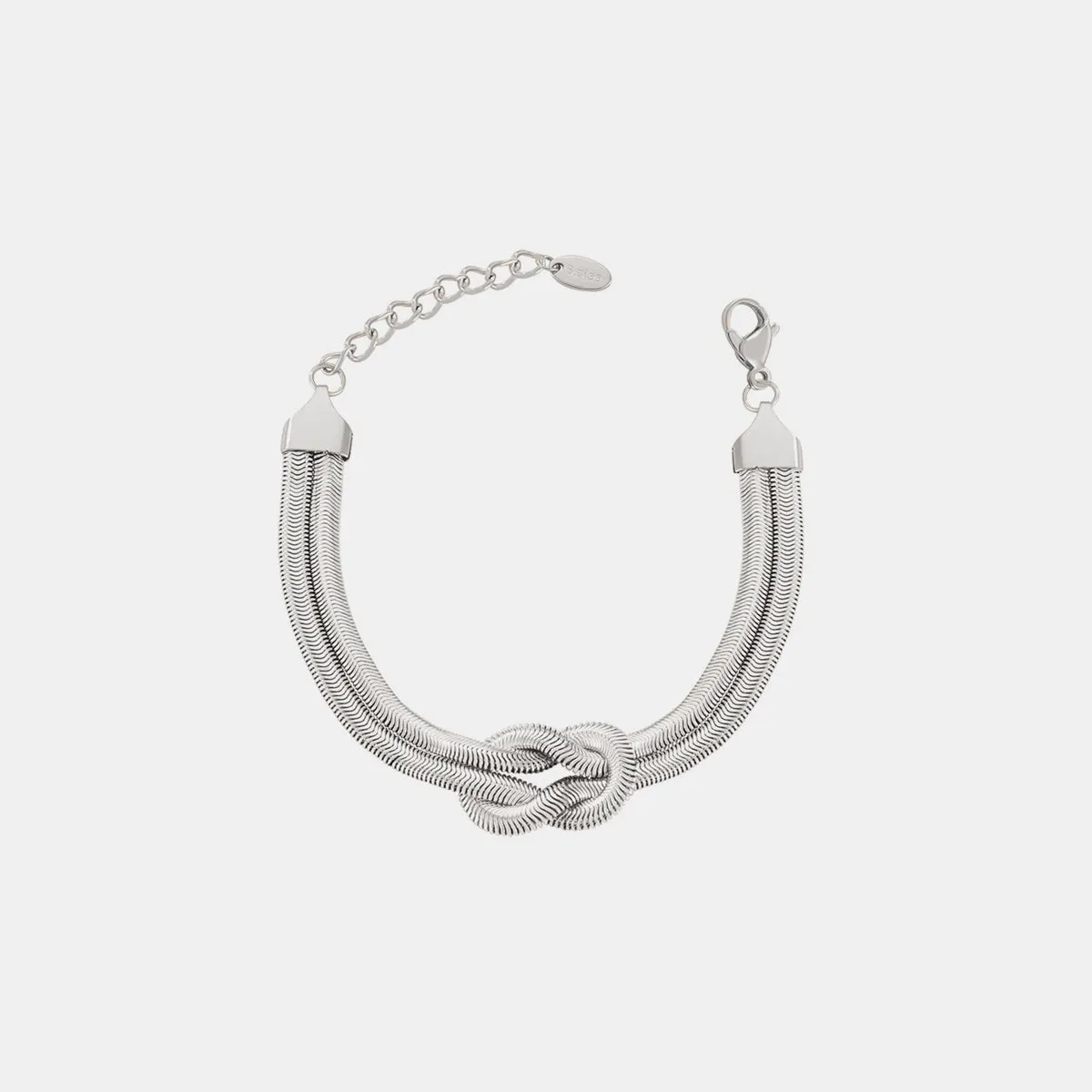 Titanium Steel Knot Bracelet sold by Charming Charlie product image thumbnail 2
