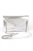 Convertible Metallic Envelope Clutch sold by Charming Charlie