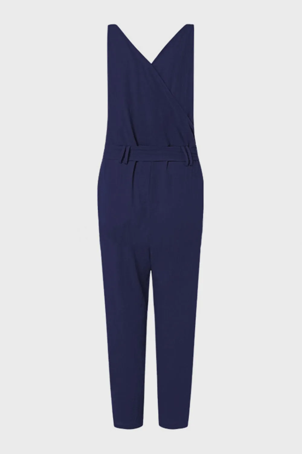 Full Size Surplice Sleeveless Jumpsuit sold by Charming Charlie product image thumbnail 4