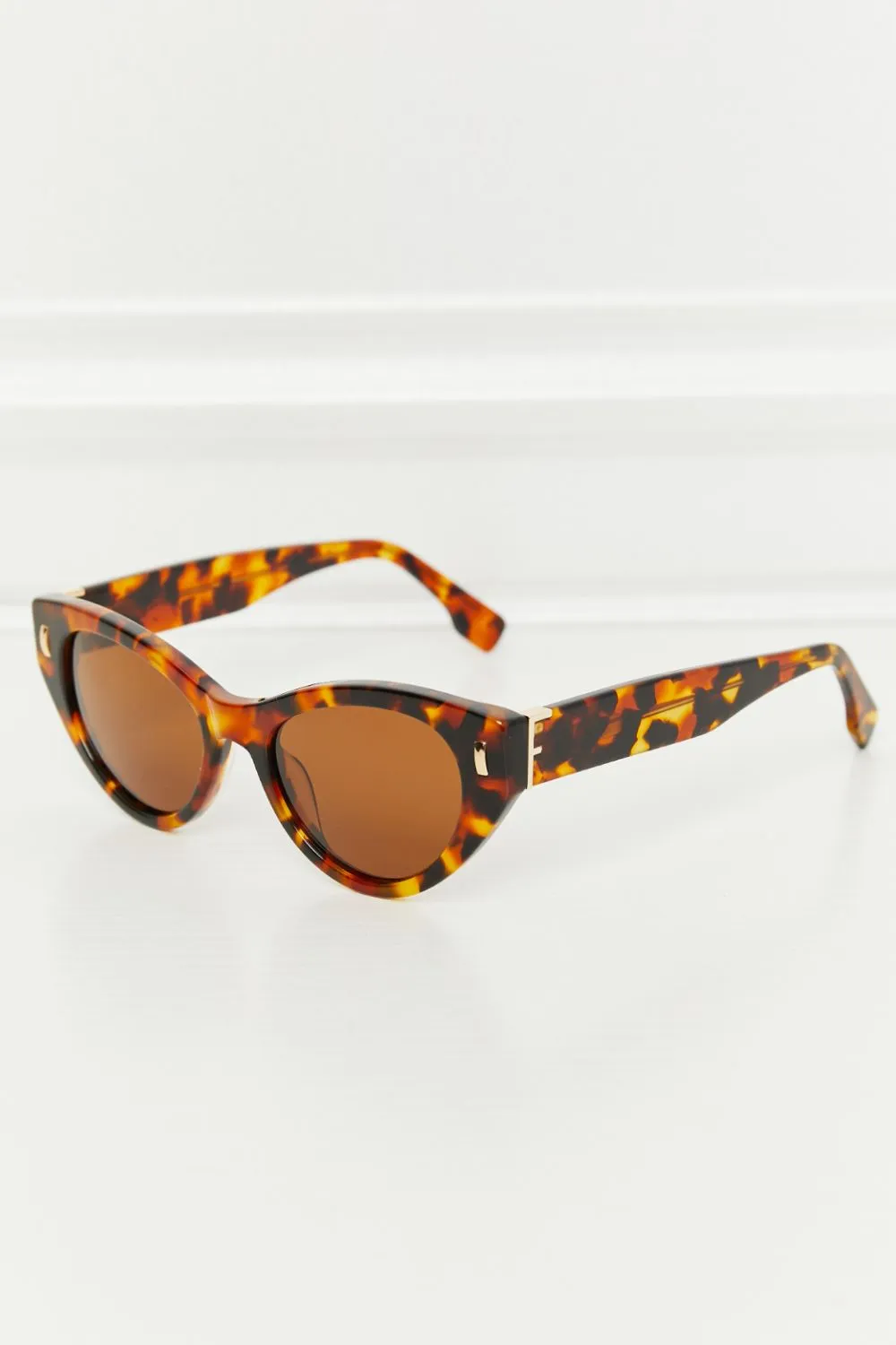 Tortoiseshell Acetate Frame Sunglasses sold by Charming Charlie product image thumbnail 5
