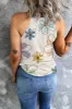 Printed Round Neck Tank sold by Charming Charlie