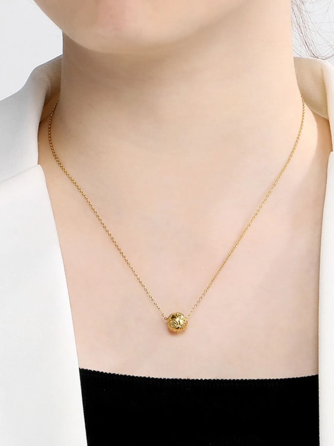 Stainless Steel Pendant Necklace sold by Charming Charlie product image thumbnail 4