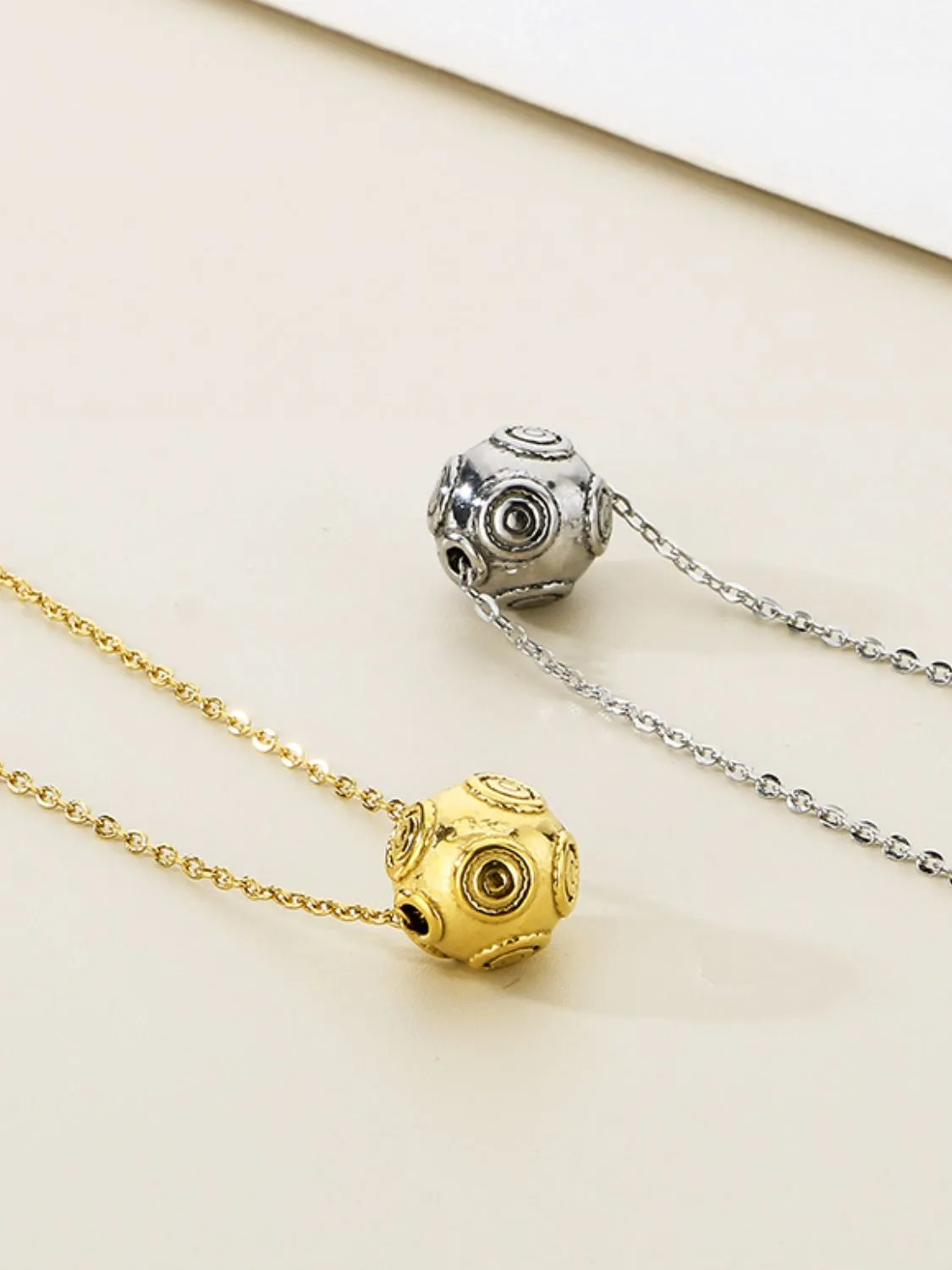 Stainless Steel Pendant Necklace sold by Charming Charlie