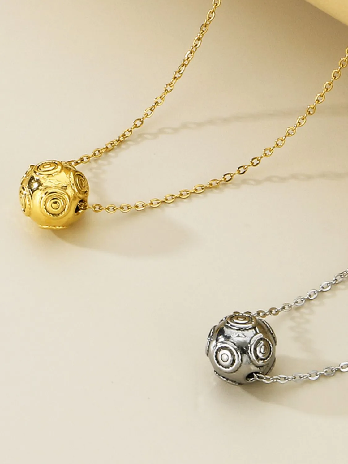 Stainless Steel Pendant Necklace sold by Charming Charlie product image thumbnail 5