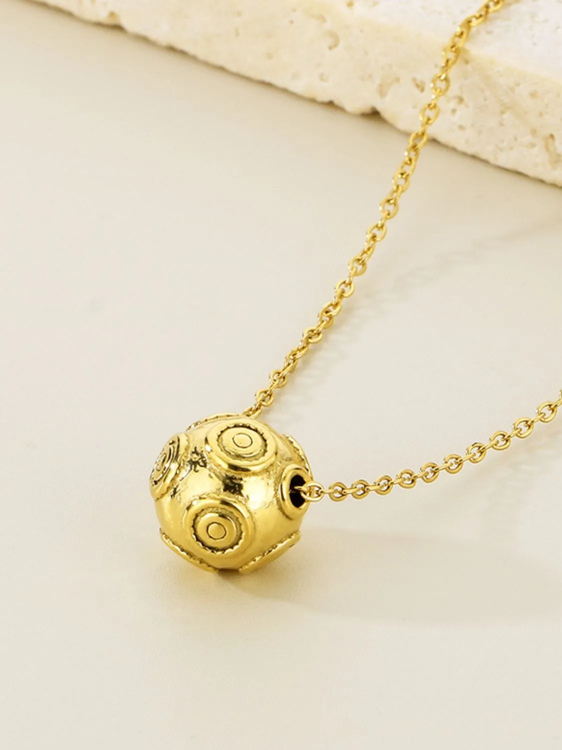 Stainless Steel Pendant Necklace sold by Charming Charlie product image thumbnail 3