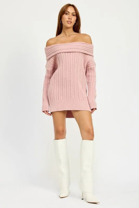 OVERSIZED OFF SHOULDER SWEATER sold by Charming Charlie product image thumbnail 3