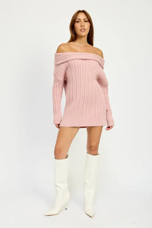 OVERSIZED OFF SHOULDER SWEATER sold by Charming Charlie product image thumbnail 5