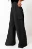 Ruched Wide Leg Pants with Pockets sold by Charming Charlie