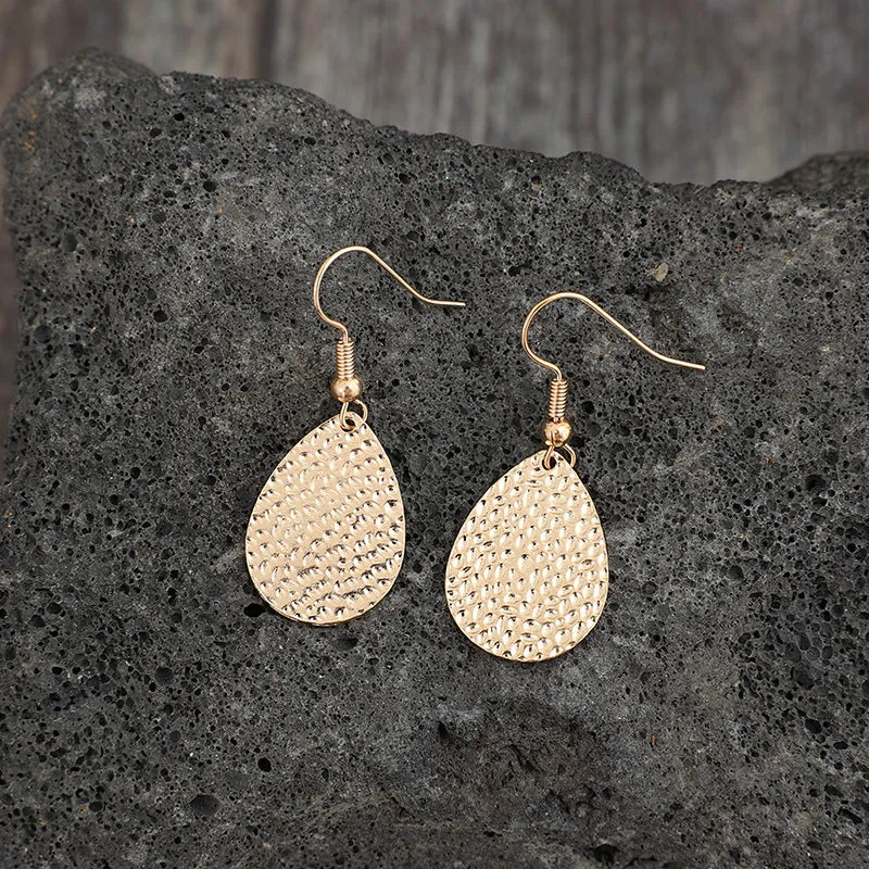 Gold-Plated Alloy Teardrop Earrings sold by Charming Charlie product image thumbnail 4
