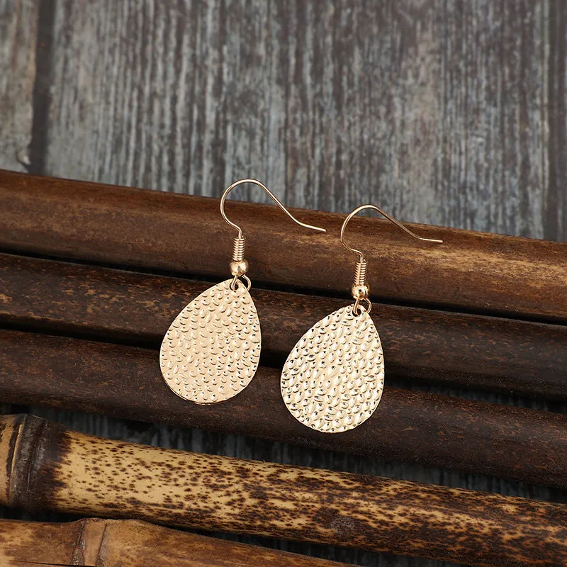 Gold-Plated Alloy Teardrop Earrings sold by Charming Charlie product image thumbnail 2
