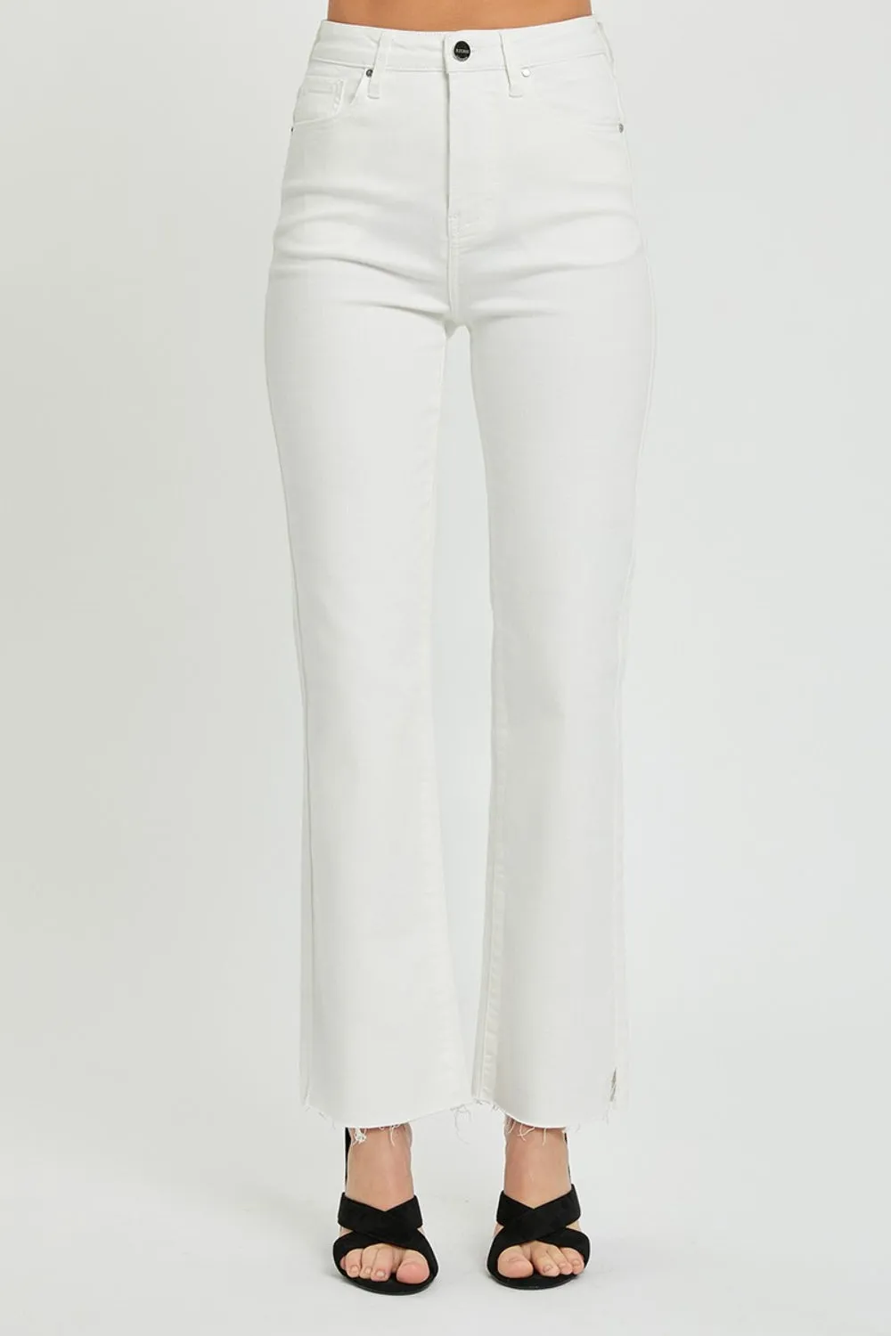 RISEN Full Size High Rise Tummy Control Straight Jeans sold by Charming Charlie product image thumbnail 4