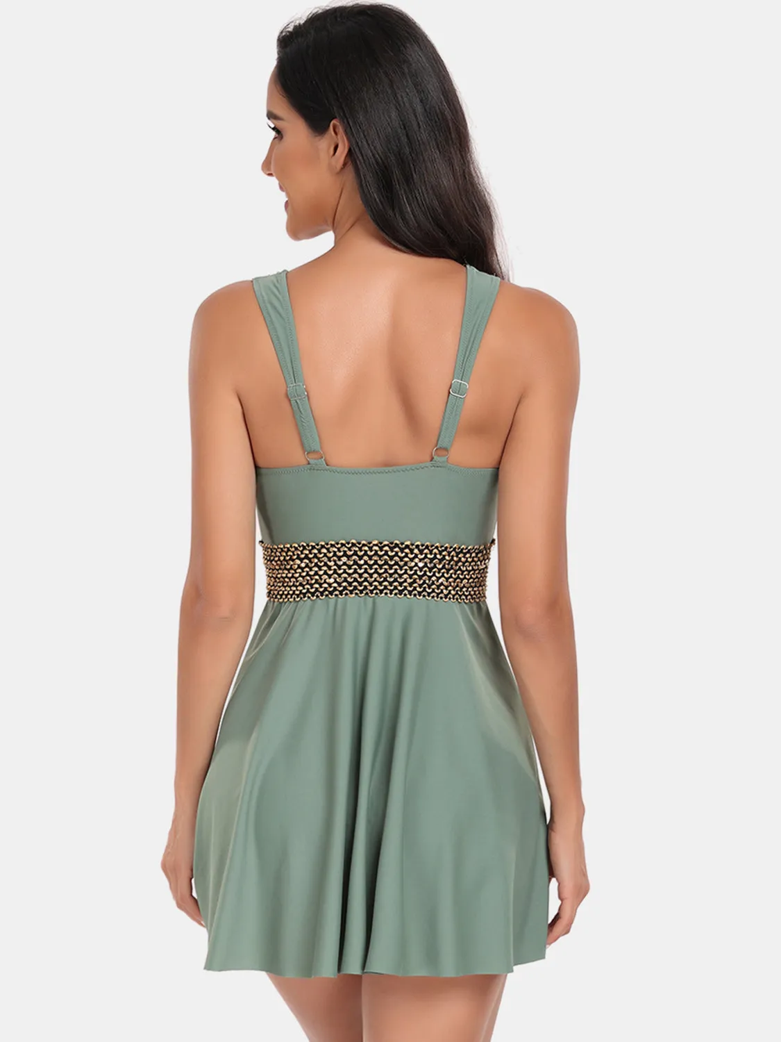 Surplice Wide Strap Two-Piece Swimwear sold by Charming Charlie product image thumbnail 2