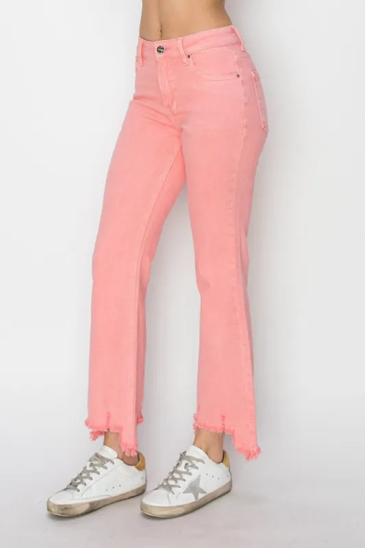 RISEN Raw Hem Bootcut Jeans with Pockets sold by Charming Charlie