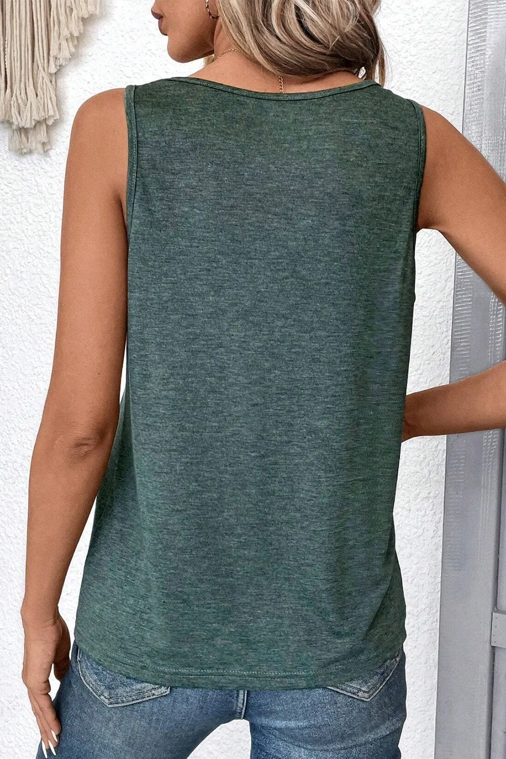 V-Neck Wide Strap Tank sold by Charming Charlie product image thumbnail 3