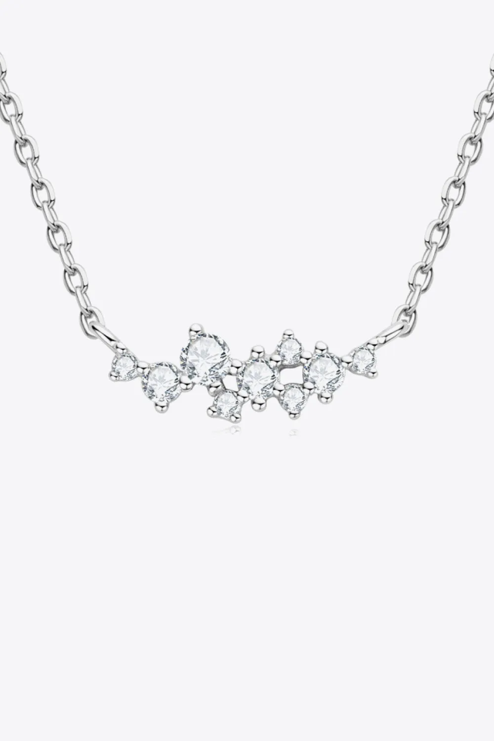 Adored Get A Move On Moissanite Pendant Chain Necklace sold by Charming Charlie product image thumbnail 3