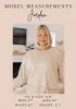 Lizzy Flutter Sleeve Top in Ivory and Pink Abstract sold by Charming Charlie