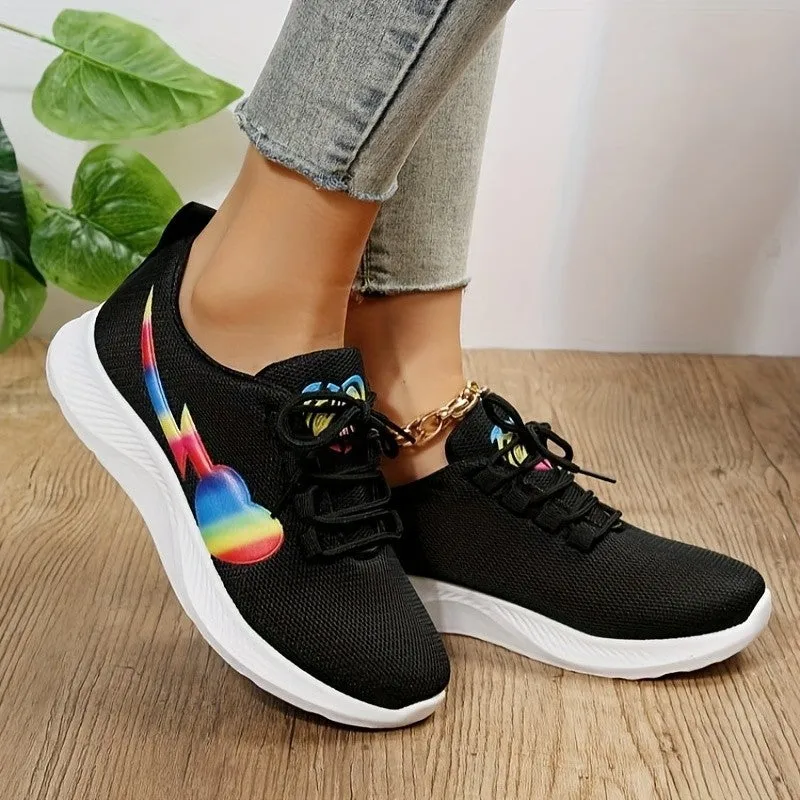 Mesh Lace-Up Sneakers sold by Charming Charlie product image thumbnail 3